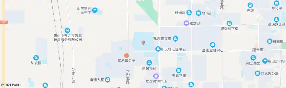 唐山唐山一中_公交站地图_唐山公交_妙搜公交查询2025