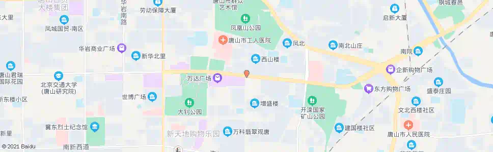 唐山增盛路_公交站地图_唐山公交_妙搜公交查询2025