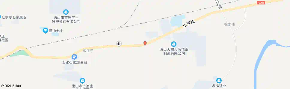 唐山考试中心_公交站地图_唐山公交_妙搜公交查询2025