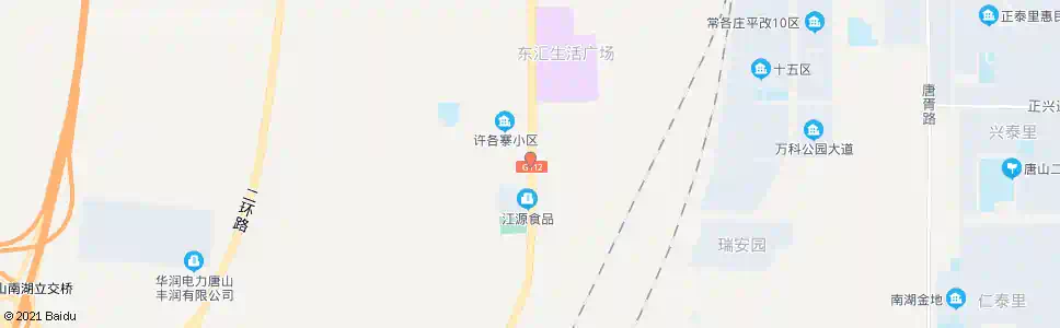 唐山许各寨_公交站地图_唐山公交_妙搜公交查询2025