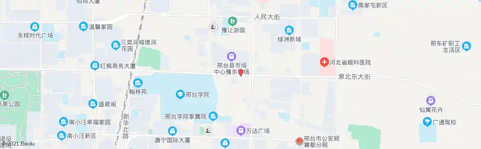 邢台豫东市场南口_公交站地图_邢台公交_妙搜公交查询2025