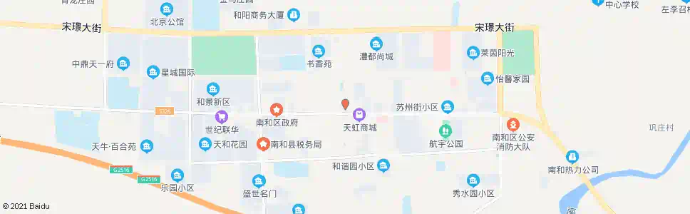 邢台南和宾馆_公交站地图_邢台公交_妙搜公交查询2025