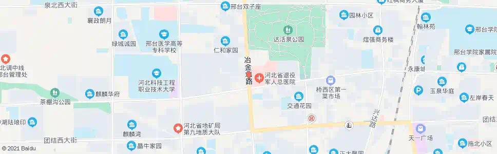 邢台冶北路口_公交站地图_邢台公交_妙搜公交查询2025