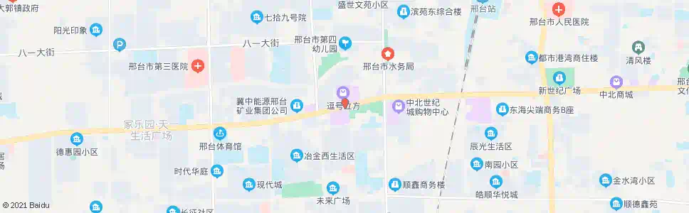 邢台家乐园大洋百货_公交站地图_邢台公交_妙搜公交查询2025