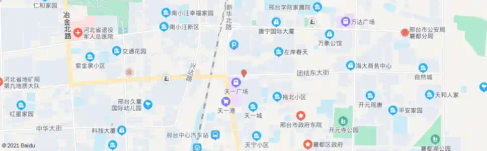 邢台天一城北_公交站地图_邢台公交_妙搜公交查询2025