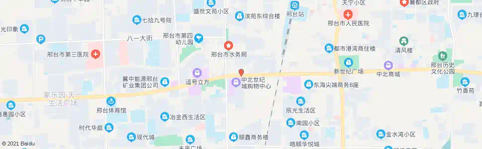 邢台时代电子(曹演庄)_公交站地图_邢台公交_妙搜公交查询2025