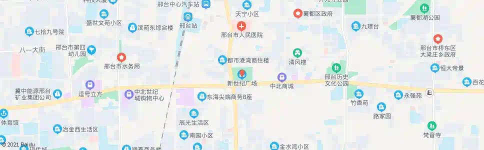 邢台新世纪广场_公交站地图_邢台公交_妙搜公交查询2025
