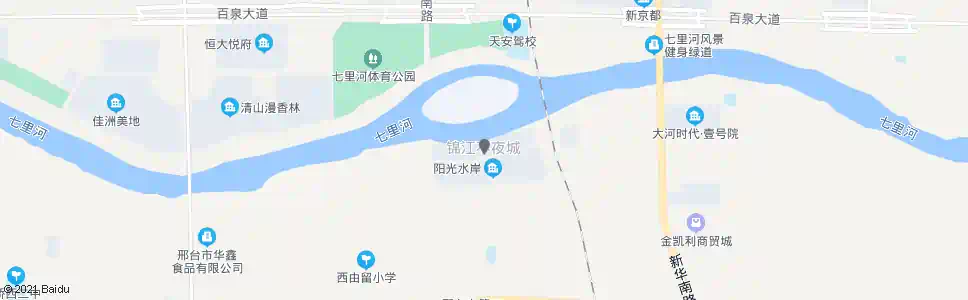 邢台锦江不夜城西站_公交站地图_邢台公交_妙搜公交查询2025