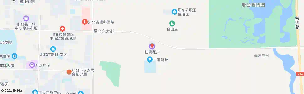 邢台仙寓花卉_公交站地图_邢台公交_妙搜公交查询2025
