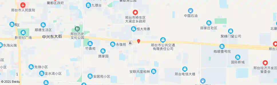 邢台西梁庄_公交站地图_邢台公交_妙搜公交查询2025