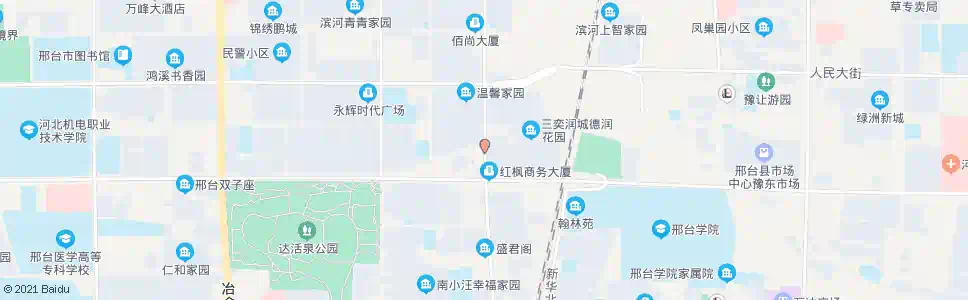 邢台百合尚筑_公交站地图_邢台公交_妙搜公交查询2025