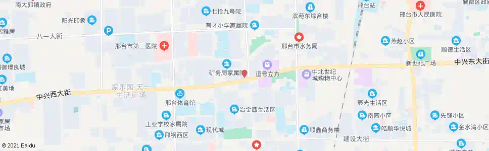 邢台家乐园购物广场_公交站地图_邢台公交_妙搜公交查询2025