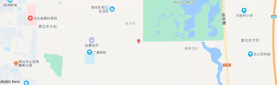 邢台先于村东站_公交站地图_邢台公交_妙搜公交查询2025