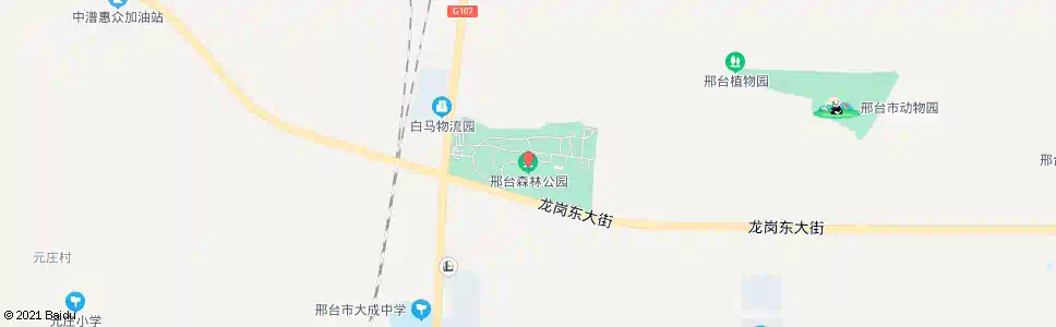 邢台森林公园_公交站地图_邢台公交_妙搜公交查询2025