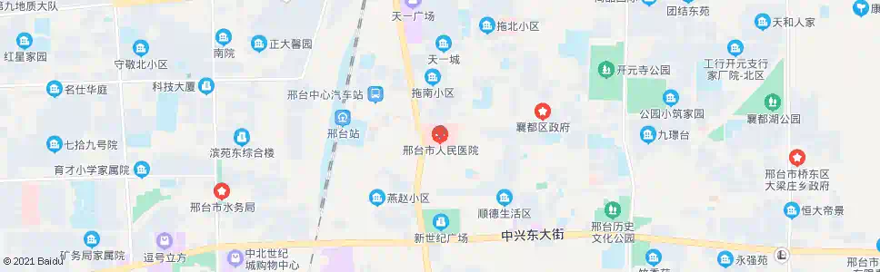 邢台市医院_公交站地图_邢台公交_妙搜公交查询2025