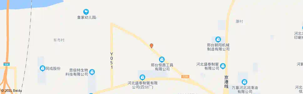 邢台金九机械_公交站地图_邢台公交_妙搜公交查询2025