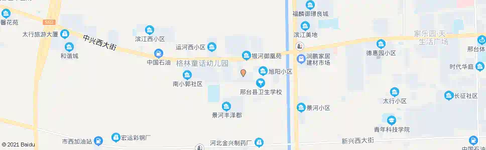 邢台景河社区_公交站地图_邢台公交_妙搜公交查询2025