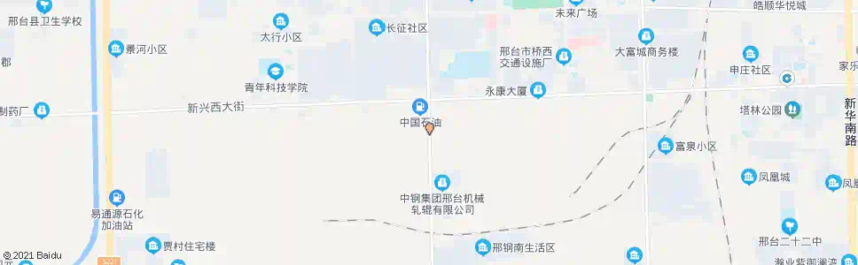 邢台邢钢焦化厂_公交站地图_邢台公交_妙搜公交查询2025