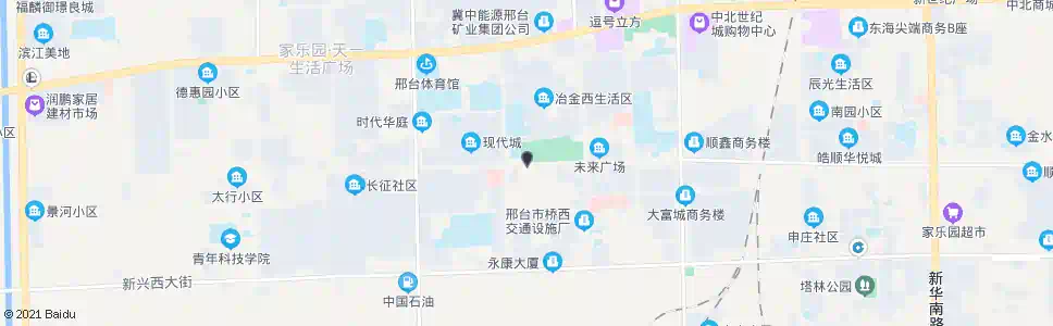 邢台育才路口(老年大学)_公交站地图_邢台公交_妙搜公交查询2025