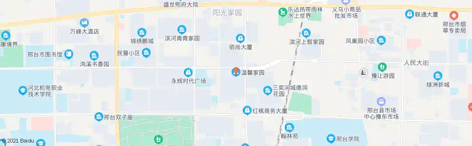 邢台温馨家园_公交站地图_邢台公交_妙搜公交查询2025