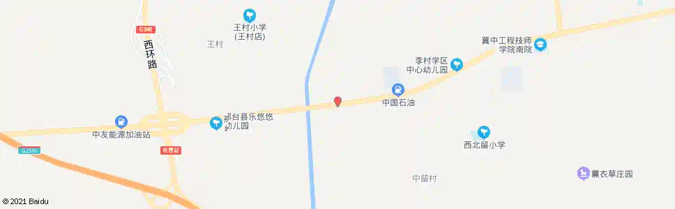 邢台前后留村_公交站地图_邢台公交_妙搜公交查询2025