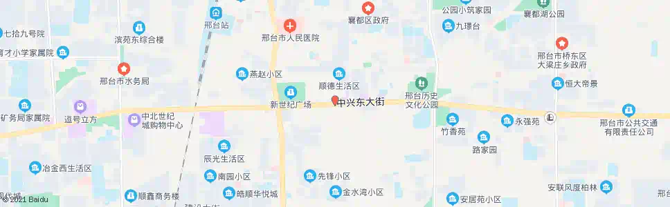 邢台华业通讯广场(人民剧场)_公交站地图_邢台公交_妙搜公交查询2025