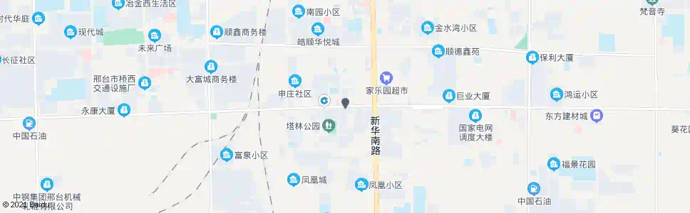邢台塔林路口_公交站地图_邢台公交_妙搜公交查询2025