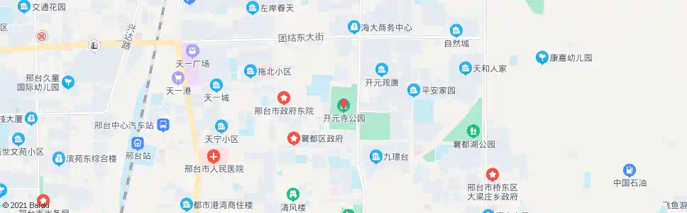 邢台开元寺公园(仪表厂)_公交站地图_邢台公交_妙搜公交查询2025