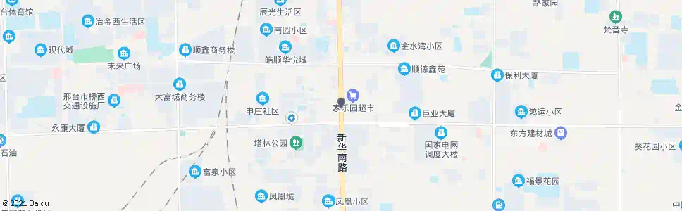 邢台邯郸路口_公交站地图_邢台公交_妙搜公交查询2025