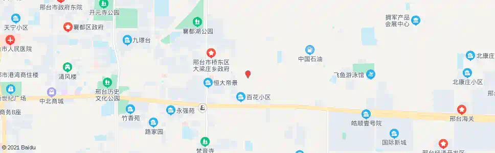 邢台百花市场_公交站地图_邢台公交_妙搜公交查询2025