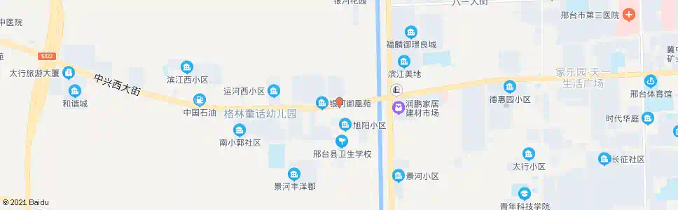 邢台冷库街口(工农编织厂)_公交站地图_邢台公交_妙搜公交查询2025