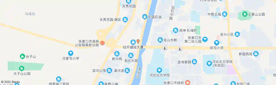 张家口公安大厦_公交站地图_张家口公交_妙搜公交查询2025