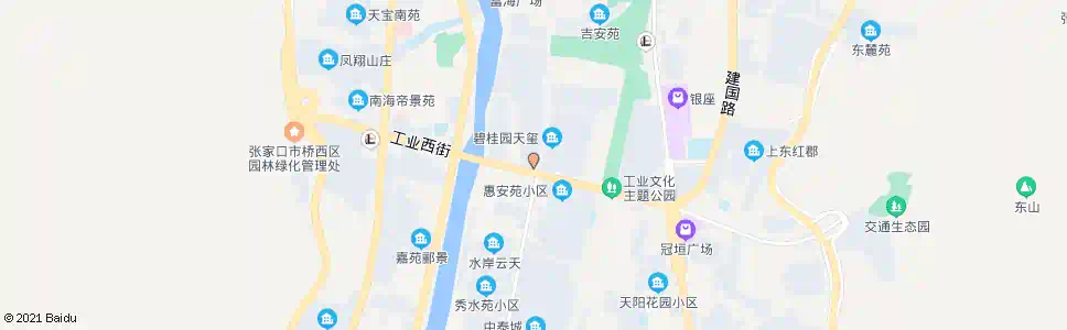 张家口钻石北路南口_公交站地图_张家口公交_妙搜公交查询2025