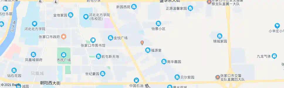 张家口十三里_公交站地图_张家口公交_妙搜公交查询2025