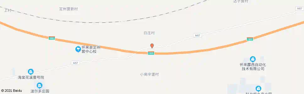 张家口白庄_公交站地图_张家口公交_妙搜公交查询2025