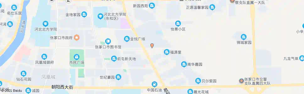 张家口十三里(纬二路)_公交站地图_张家口公交_妙搜公交查询2025