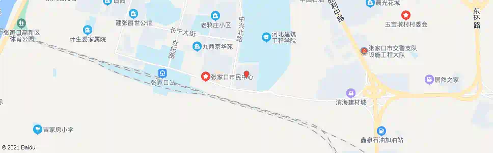 张家口龙兴润城小区_公交站地图_张家口公交_妙搜公交查询2025