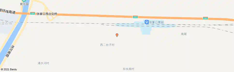 张家口二台子_公交站地图_张家口公交_妙搜公交查询2025