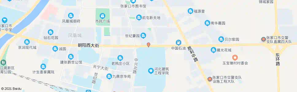 张家口华联超市建院站_公交站地图_张家口公交_妙搜公交查询2025