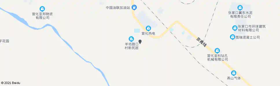 张家口羊坊路口_公交站地图_张家口公交_妙搜公交查询2025