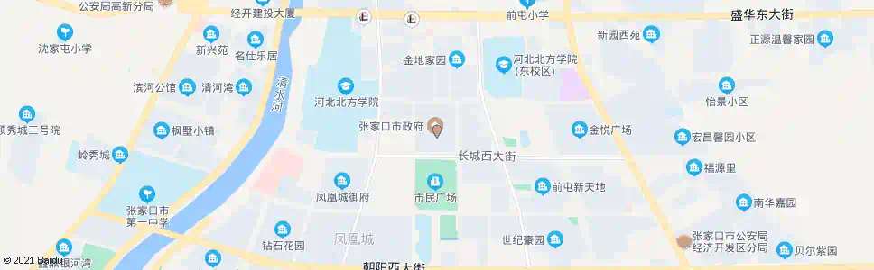 张家口通泰写字城_公交站地图_张家口公交_妙搜公交查询2025