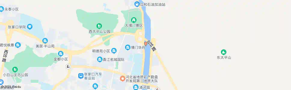 张家口通泰桥_公交站地图_张家口公交_妙搜公交查询2025