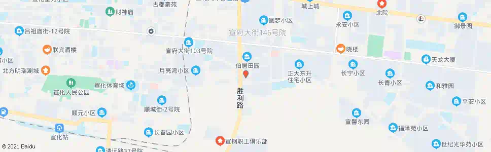 张家口宣钢宾馆_公交站地图_张家口公交_妙搜公交查询2025