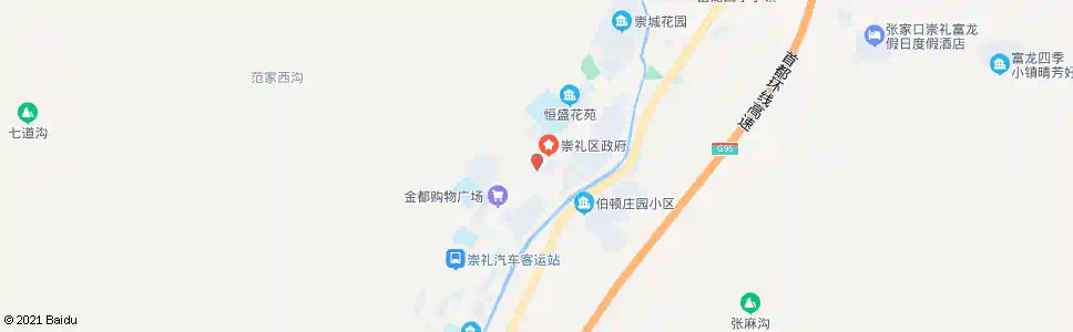 张家口十字街_公交站地图_张家口公交_妙搜公交查询2025