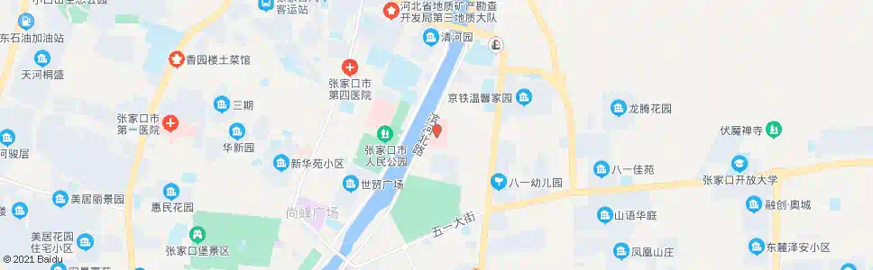 张家口中医院_公交站地图_张家口公交_妙搜公交查询2025