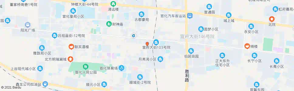 张家口小东门_公交站地图_张家口公交_妙搜公交查询2025