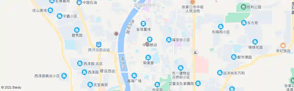 张家口万家通电讯超市(百货大楼)_公交站地图_张家口公交_妙搜公交查询2025