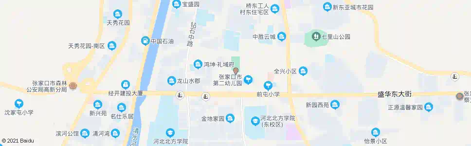 张家口后屯_公交站地图_张家口公交_妙搜公交查询2025