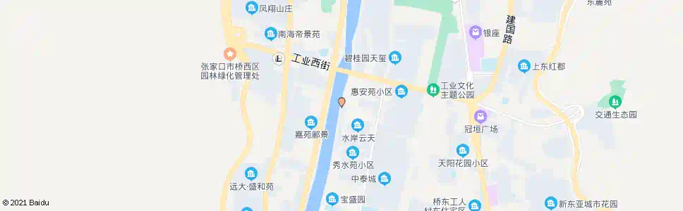 张家口南小区北_公交站地图_张家口公交_妙搜公交查询2025