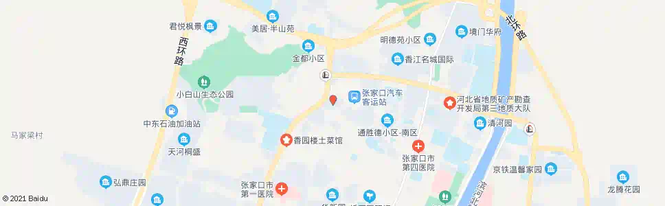 张家口市委党校_公交站地图_张家口公交_妙搜公交查询2025